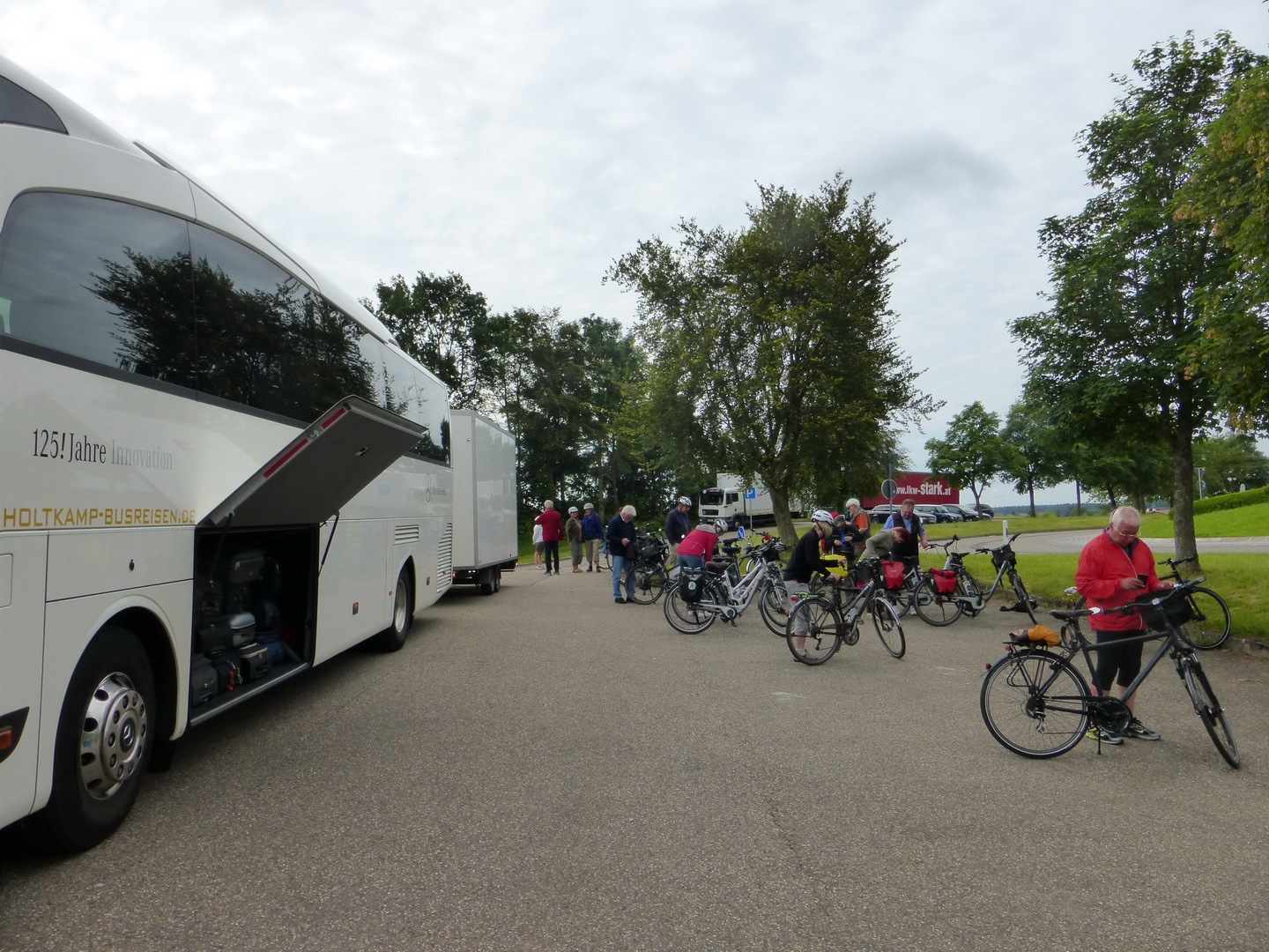 fahrrad fahren von rheda nach herzebrock