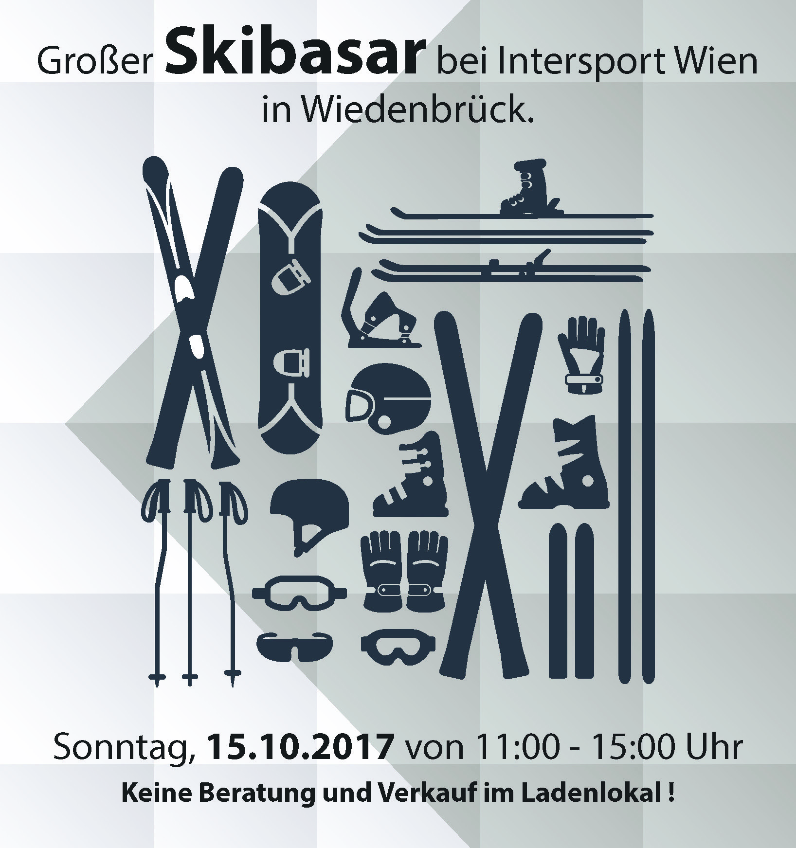 Skibasar bei Intersport Wien